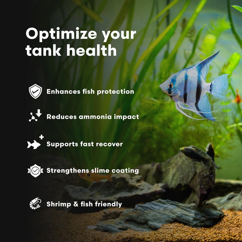 Continuum Aquatics Stress Defense F for Freshwater & Brackish Aquariums â€“ Reduces Ammonia Stress â€“ Boosts Slime Coat â€“ Aids Fish Recovery & Transport, 500 ml - Image 4